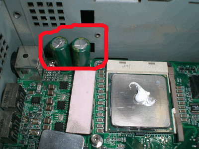 S5060 コンデンサ交換